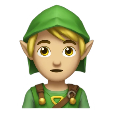 Link zelda homeless sticker