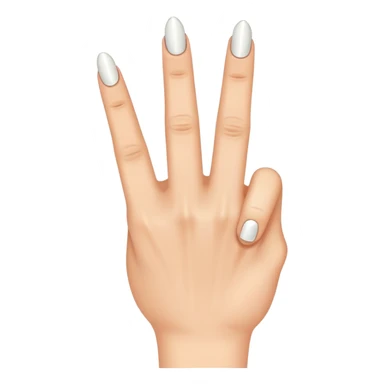 a middle finger with ring on it sticker