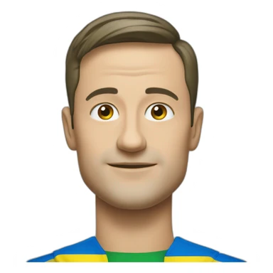 Zelenskyy and Ukrainian Flag  sticker