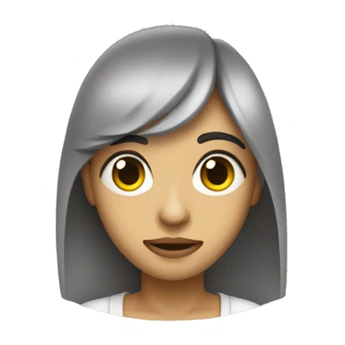 Faça a figurinha de uma revirada de olho sticker