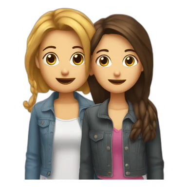 Moi et ma copine sticker