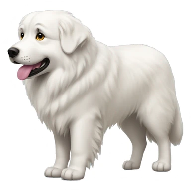 Great Pyrenees dog sticker