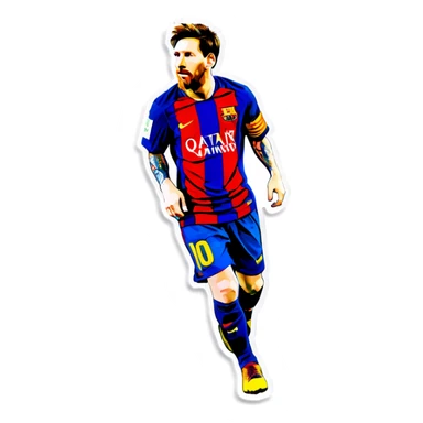 Leoin Messi sticker