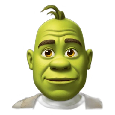 shrek no in drake style sticker