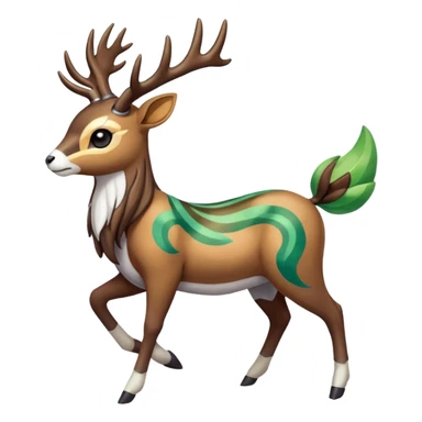 Meloetta-Sawsbuck-Skiddo-Pokémon-Fakémon-creature sticker