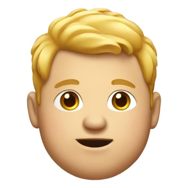 Fat birthday boy sticker