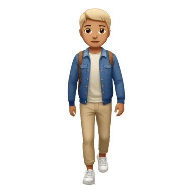 walking through the bridge sticker