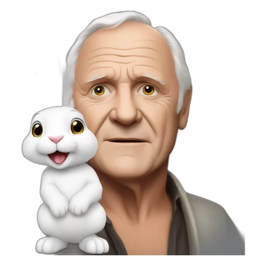 anthony-hopkins-rabbit sticker