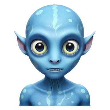 monster in Avatar movie sticker