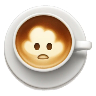 Hot cappuccino  sticker