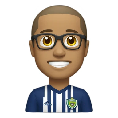 Roberto Carlos qui frappe sticker