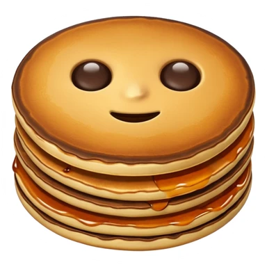 burned pancake sticker