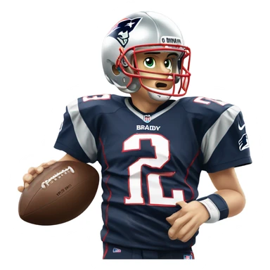 Tom Brady sticker