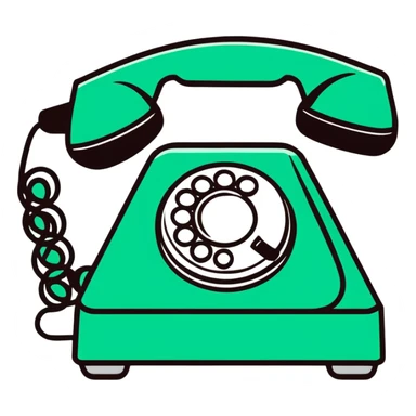 telephone sticker