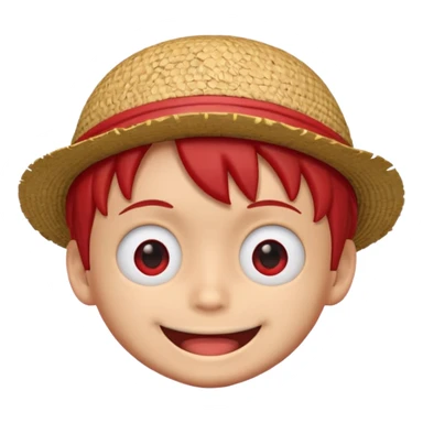 Luffy joyboy emoji sticker