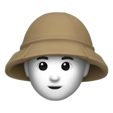 French kenobi beret sticker