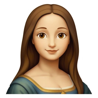 Mona Lisa aesthetic  sticker