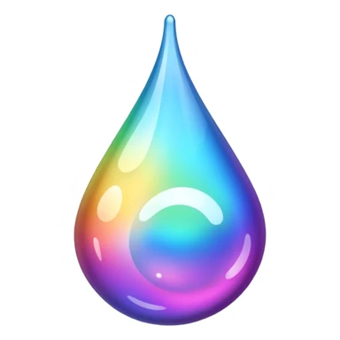 liquid fuel droplet sticker