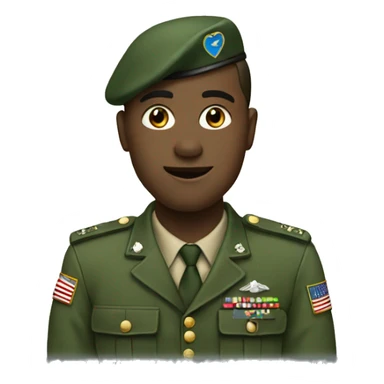 heart that is military green sticker