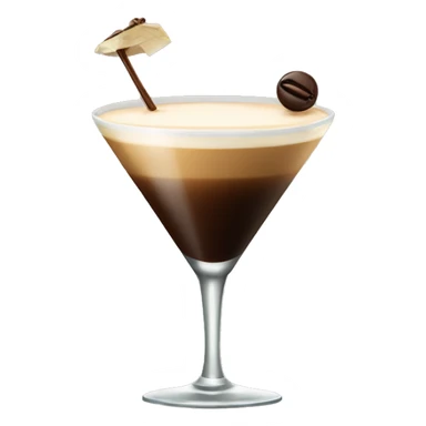espresso martini cocktail sticker