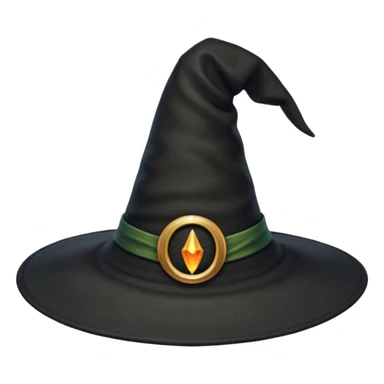 Chapéu de bruxa sticker