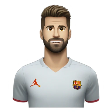 Gerard Pique sticker