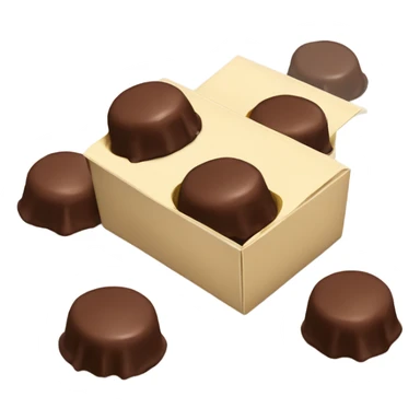box of chocolate bonbons sticker