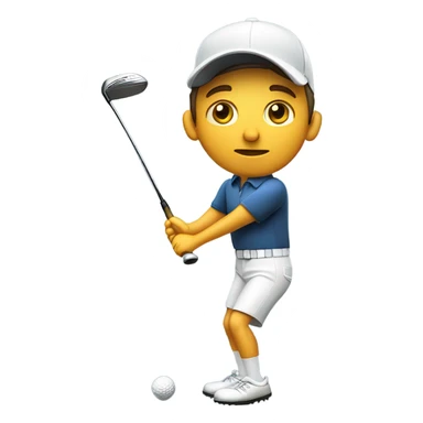 master who plays golf sticker