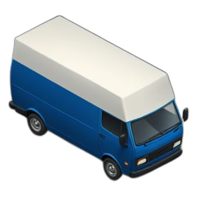 amazon dark blue delivery van sticker