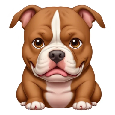 Américain Bully xxl marro  sticker