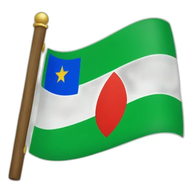 Martinique flag sticker