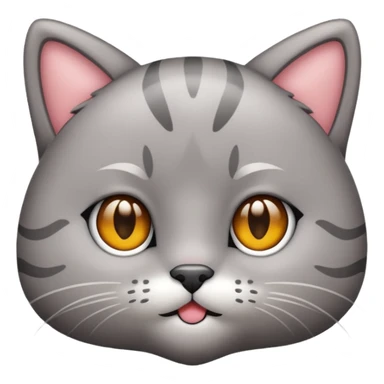 Un emojin de gatito sticker