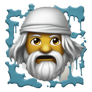 Syrus in graffiti word sticker