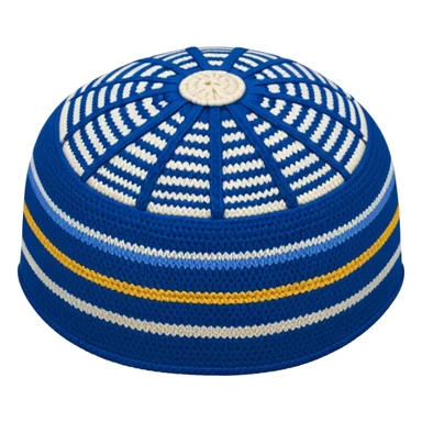 a jewish kippah sticker