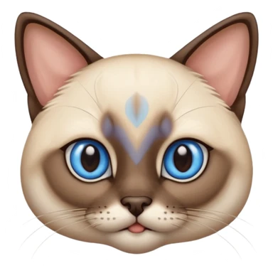 Cute Siamois sticker