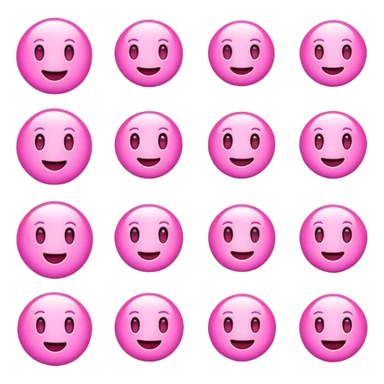 Rosado emojis  sticker