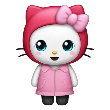 I want something that looks like hello kitty sticker