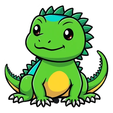 Bearded dragon  sticker