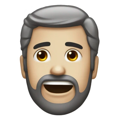 Un emoji mordiendose el labio sticker