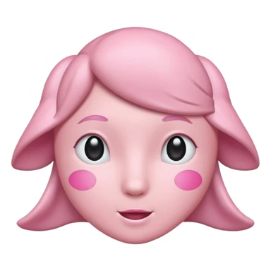 Quiero un lazo de color rosa pastel  sticker