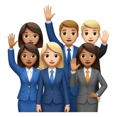 Please create an image of young people departing overseas for employment. sticker