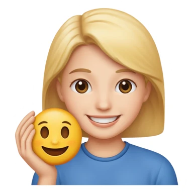 Aséeme un emoji hojeará  sticker