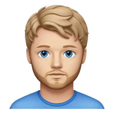 Jay McGuiness with blue eyes sticker