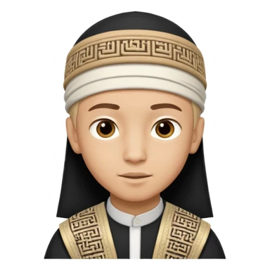 muslim boy sticker