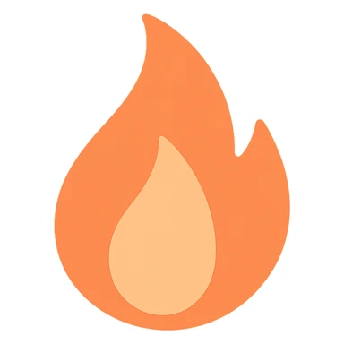 apricot fire sticker
