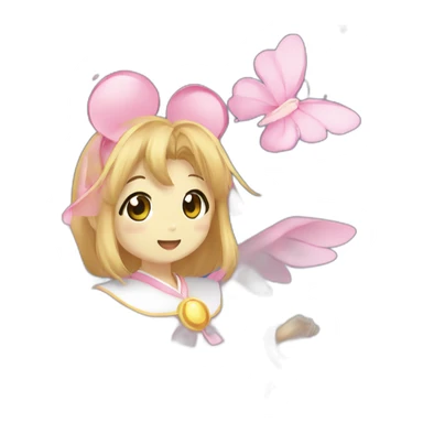 sakura card captor kero sticker