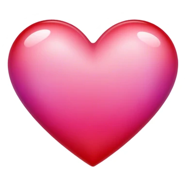 Cœur avec dégradé  sticker