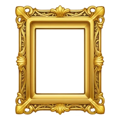 golden RIP frame sticker