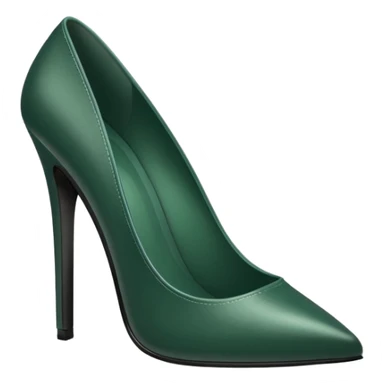 dark green pumps sticker