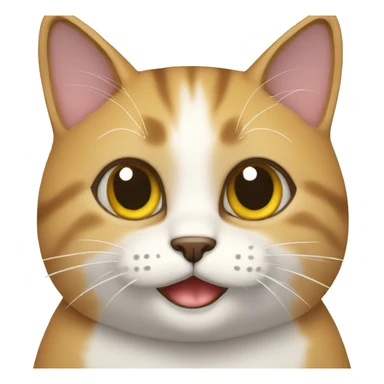 Gato hola sticker
